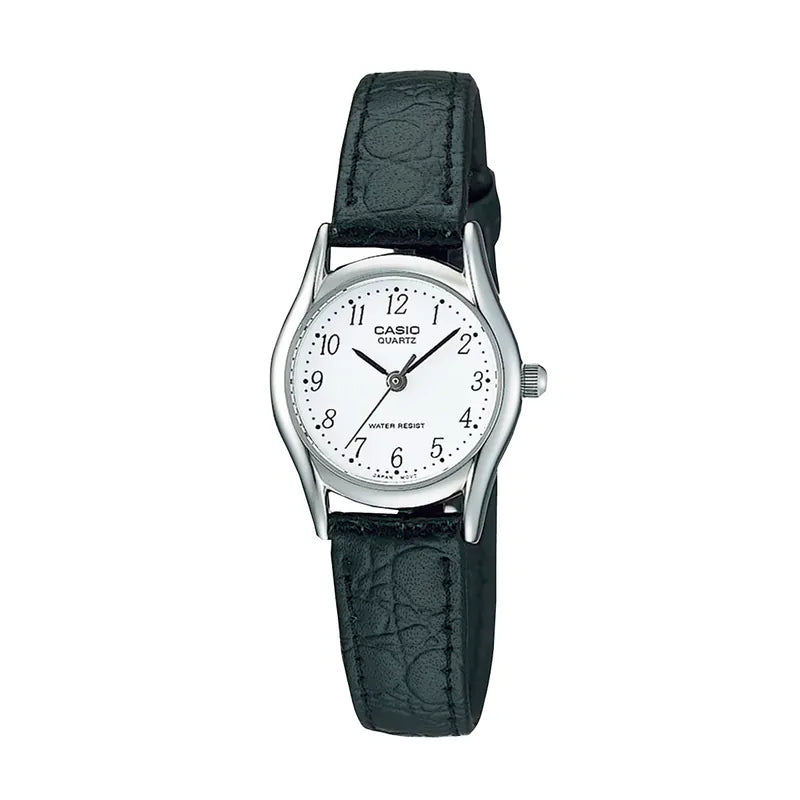 Casio LTP-1094E-7B 23mm Ladies Leather Strap Vintage Watch