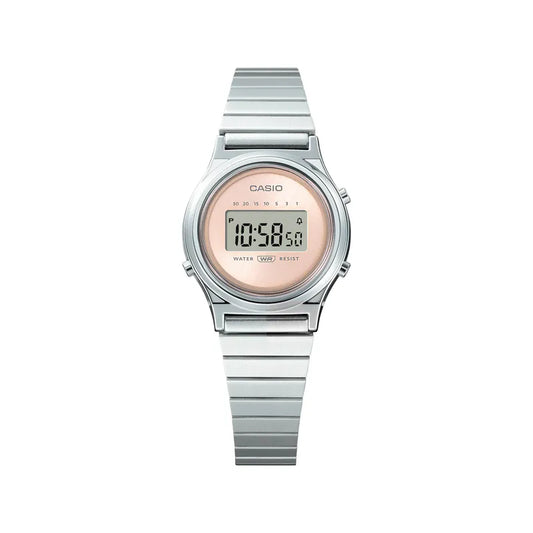 CASIO LA700WE-4A Ladies Silver Digital Vintage Watch