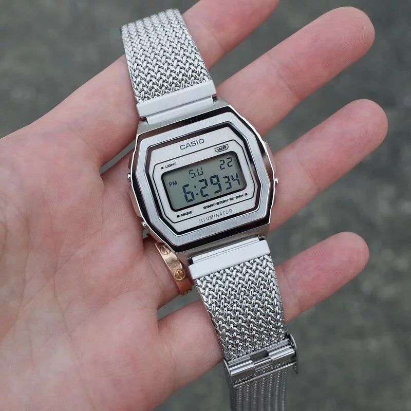Casio Classic Collection Watch Mesh Strap A1000MA-7E