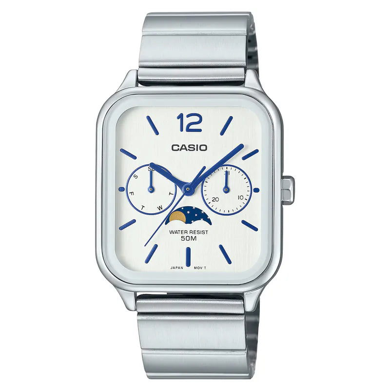 CASIO MTP-M305D-7A Quartz Moonphases Watch