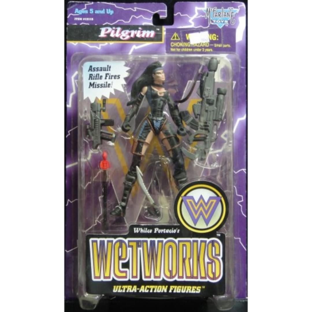 MCFARLANE WHILCE PORTACIO'S WETWORKS SERIES 2 PILGRIM IN BLACK