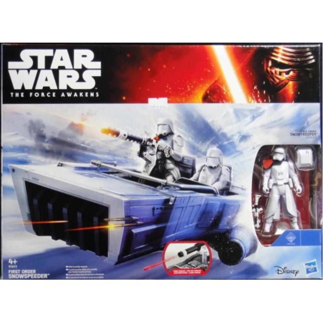 HASBRO STAR WARS FIRST ORDER SNOWTROOPER OFFICER SPEEDER B3673