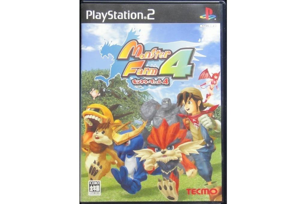 SONY SCEI PS2 GAME TECMO MONSTER FARM 4 Monster Farm 4 Game Japanese Version SLPS25263