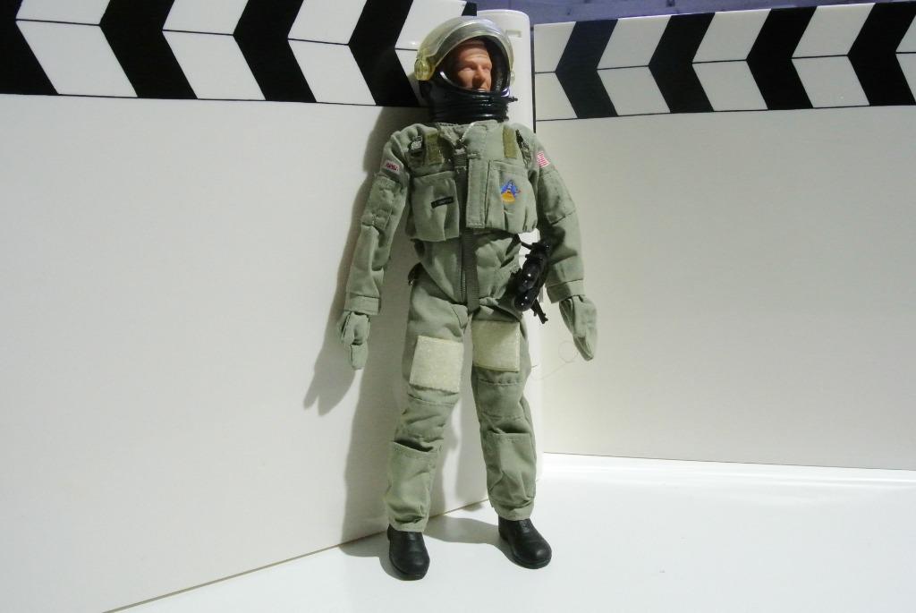 Hasbro GI Joe Space Shuttle Astronaut test shot prototype factory sample NASA 12 " ACTION FIGURE