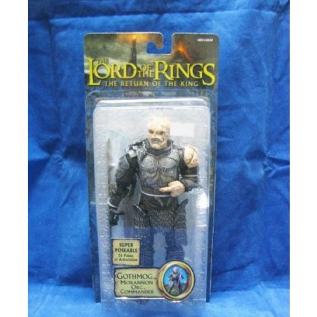 TOY BIZ 81648 THE LORD OF THE RINGS THE RETURN OF THE KING GOTHMOG MORANNON ORC COMMANDER