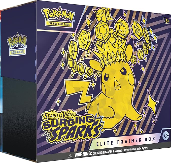 Pokemon TCG US Version SV8 Surging Sparks Elite Trainer Box
