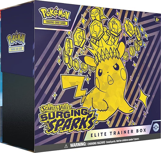 Pokemon TCG US Version SV8 Surging Sparks Elite Trainer Box