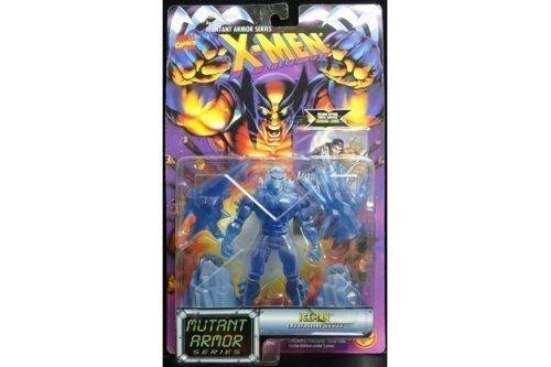 TOY BIZ 43201 MARVEL COMICS X-MEN MUTANT ARMOR SERIES ICEMAN CRYSTALLINE ARMOR Shop/SA