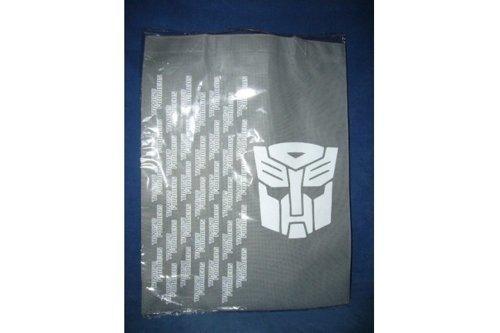 HASBRO 59009 TRANSFORMERS AUTOBOT LOGO SHOPPING BAG GRAY