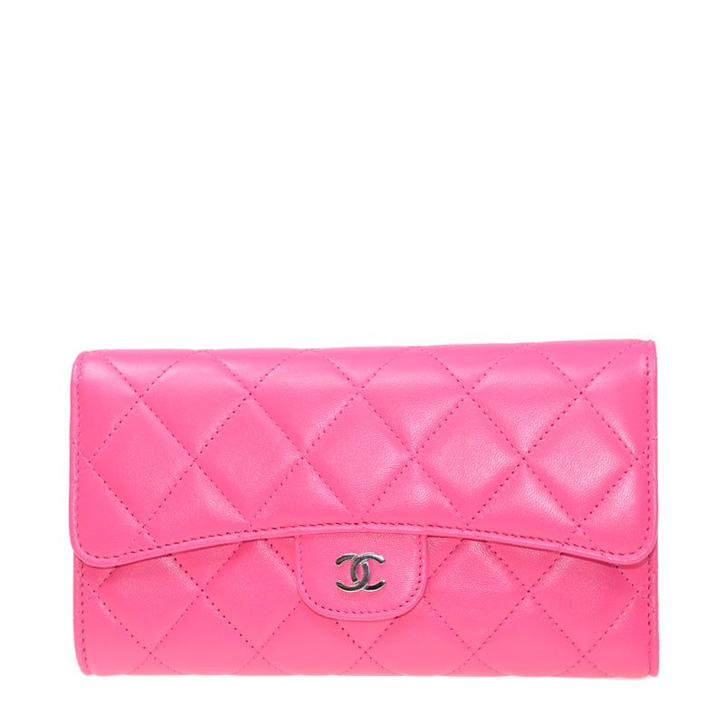 Chanel Long Fold Wallet A31506PINK 2472