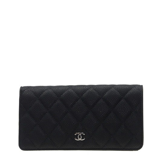 Chanel Long Fold Wallet A31509MCBLK 3382