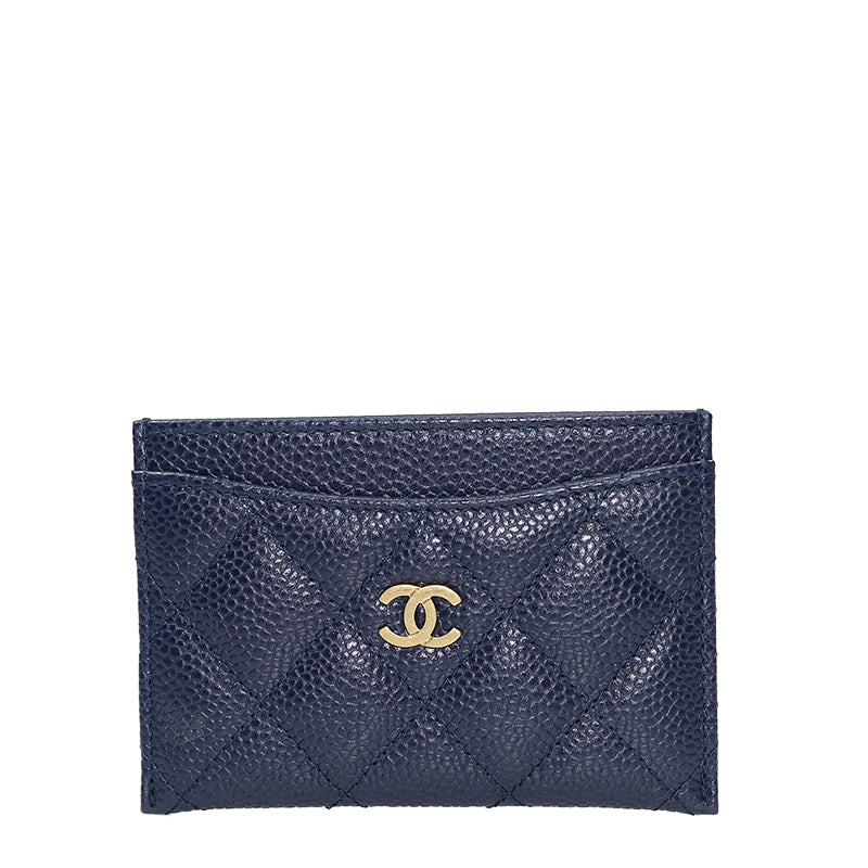 Chanel Card Holder A31510CNAVYGP 2905