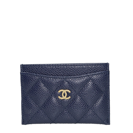 Chanel Card Holder A31510CNAVYGP 2905