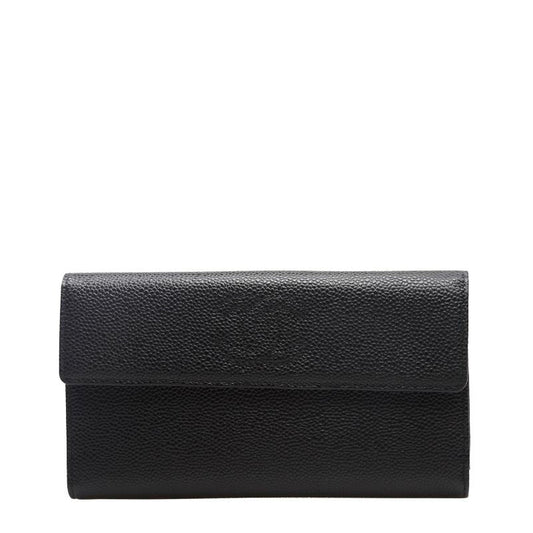 Chanel Long Button Wallet A48649CBLK 1243