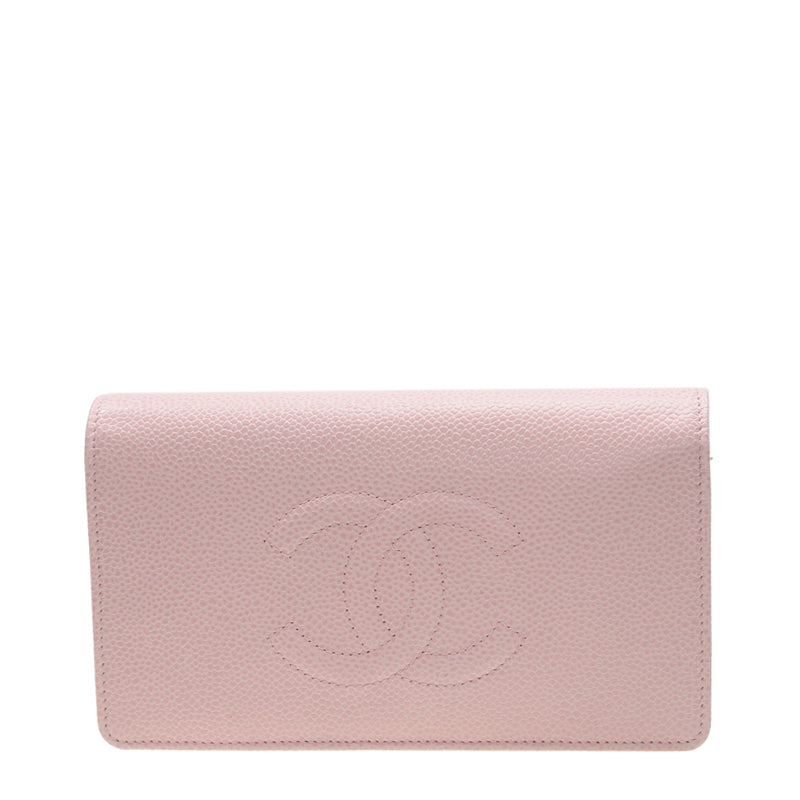 Chanel Long Fold Wallet A48651CPINK 1510