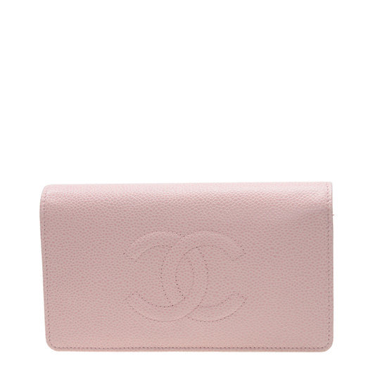 Chanel Long Fold Wallet A48651CPINK 1510