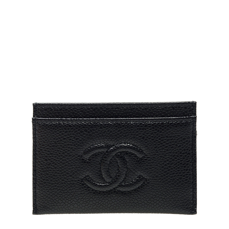 Chanel Card Holder A48655CBLKGP 6371