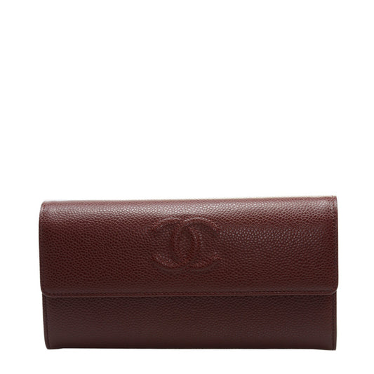 Chanel Long Fold Wallet A50070CDRED 1240
