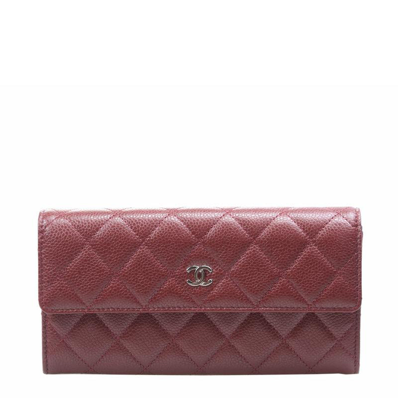 Chanel Long Button Wallet A50096CRD 1163