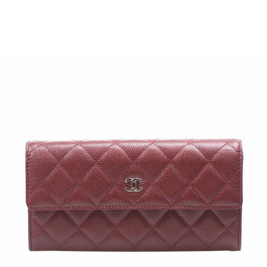 Chanel Long Button Wallet A50096CRD 1163