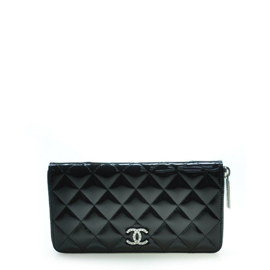 Chanel Long Zipper Wallet A50106VBLK 1355
