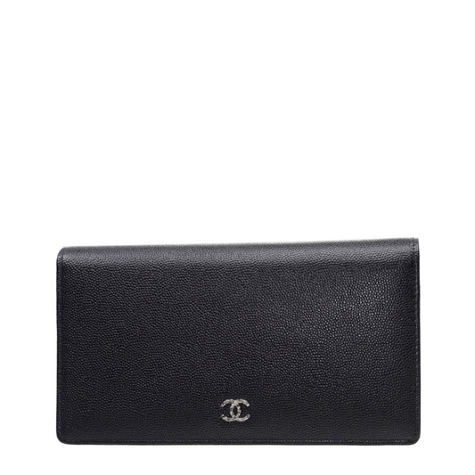Chanel Long Fold Wallet A68706CBLK 1285