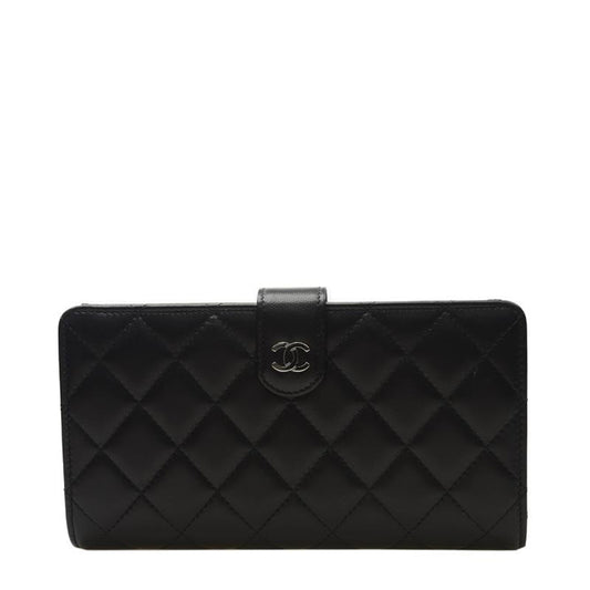 Chanel Long Button Wallet A68776BLK 1321