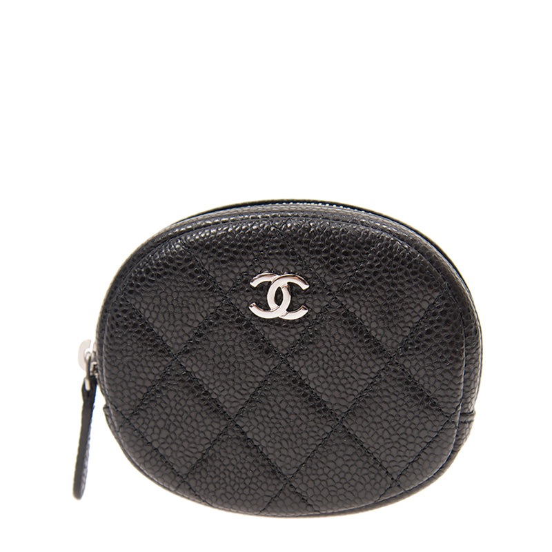 Chanel Short Zipper Wallet A68995CBLK 5923
