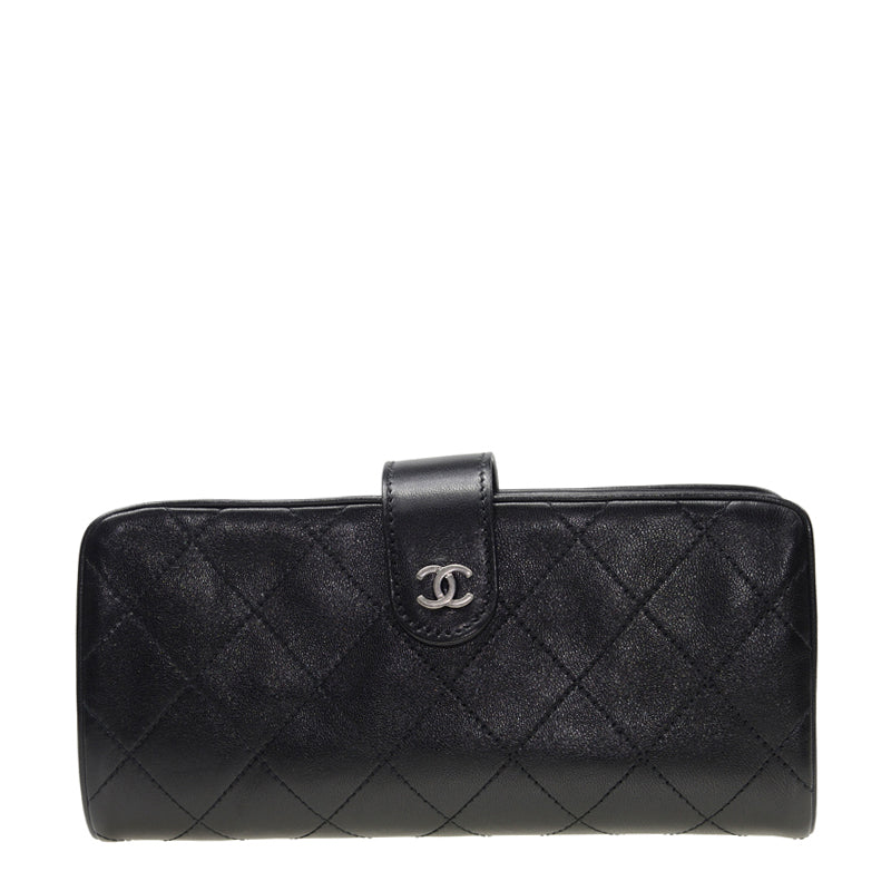 Chanel Long Button Wallet A69291LBLK 1842