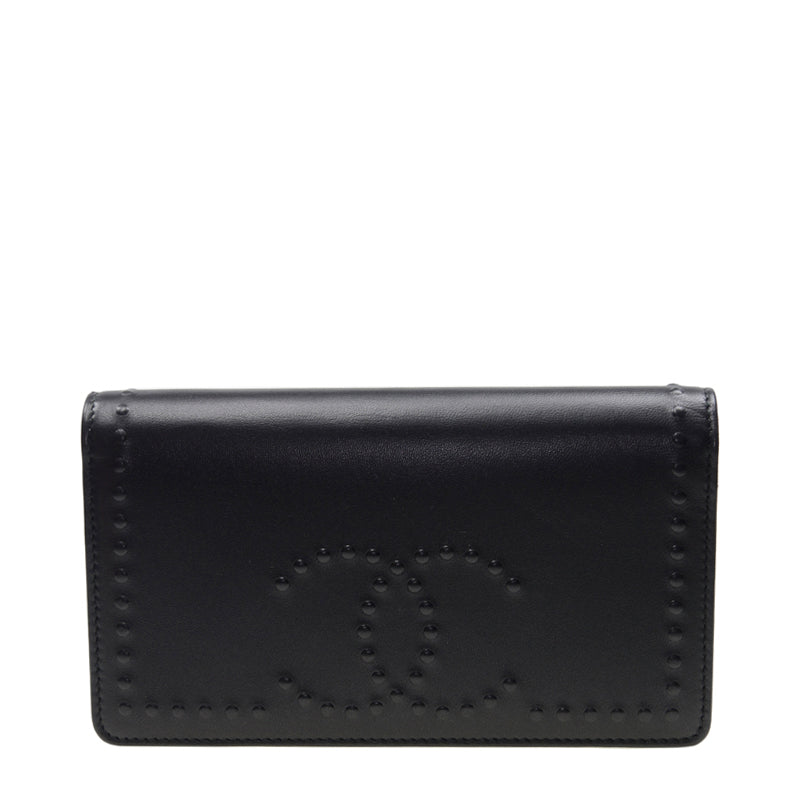 Chanel Long Fold Wallet A80004LBLK 1310
