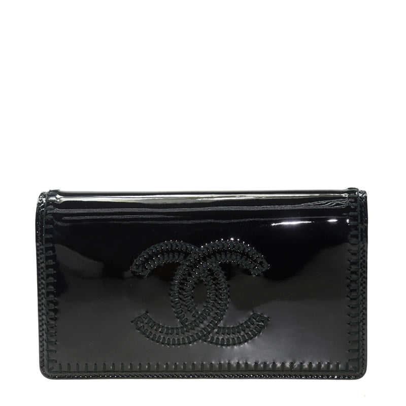 Chanel Long Fold Wallet A80193VBLK 1452