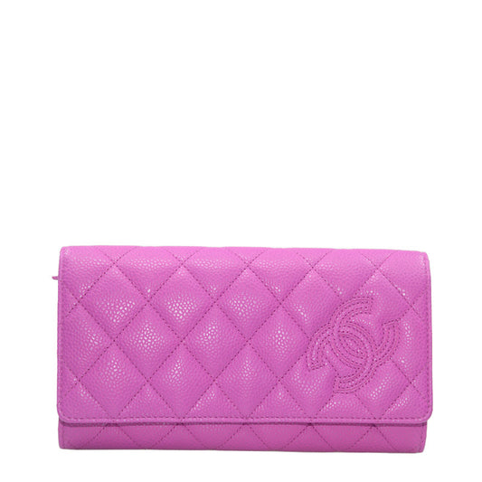 Chanel Long Button Wallet A80212CPURSS 2949