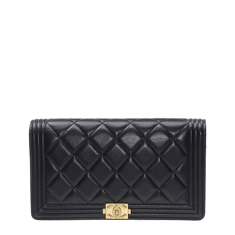 Chanel Wallet A80285BLKGP 2164