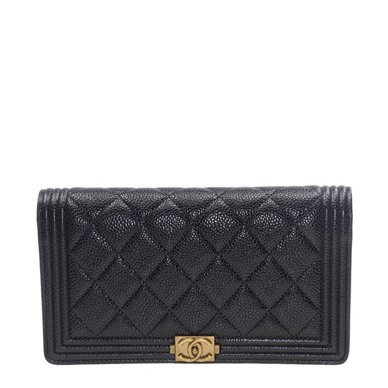 Chanel Wallet A80285CBLKGP 4200