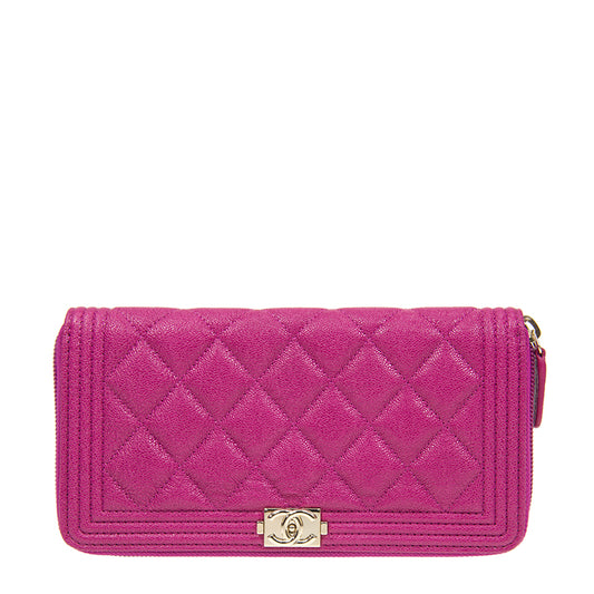 Chanel Long Zipper Wallet A80288CPURGP 2260