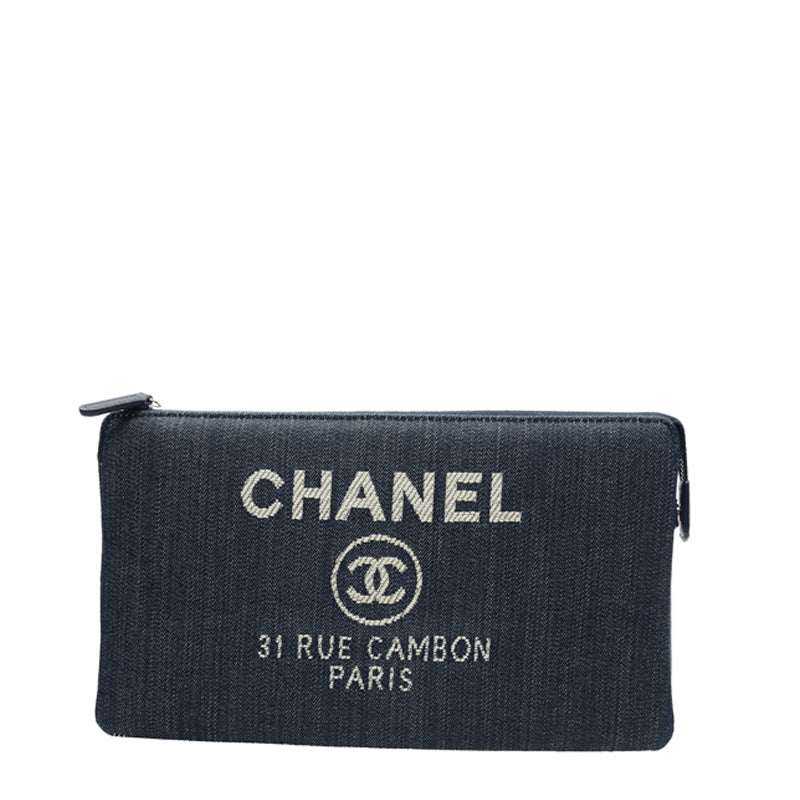 Chanel Long Zipper Wallet A80797CLNBLUE 2731