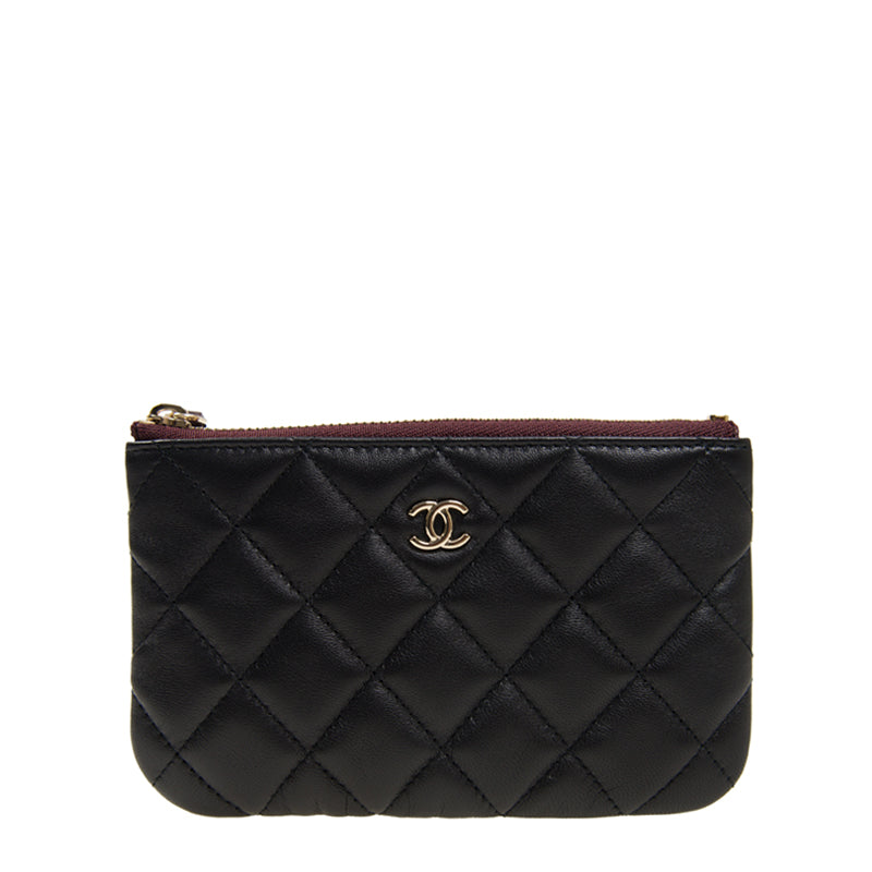 Chanel Coin Purse A82365LBLKGP 19275