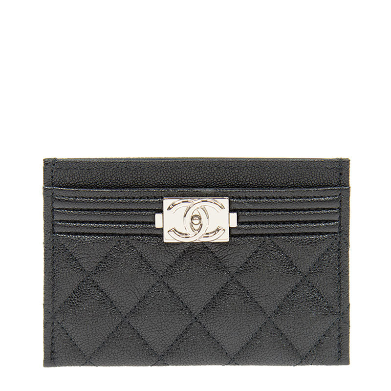 Chanel Card Holder A84431CBLKSS 1593