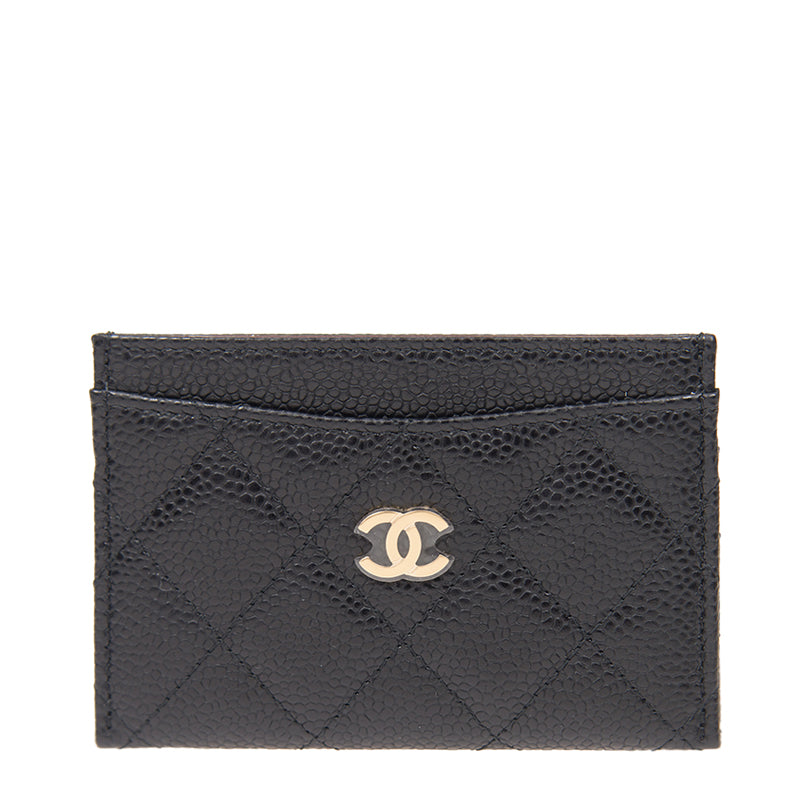 Chanel Card Holder AP0213CBLKGP 9524