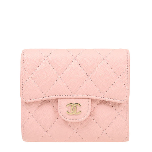 Chanel Short Button Wallet AP0231CLPINKGP 1119