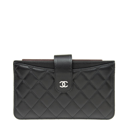 Chanel Long Button Wallet AP0235LBLK 1308