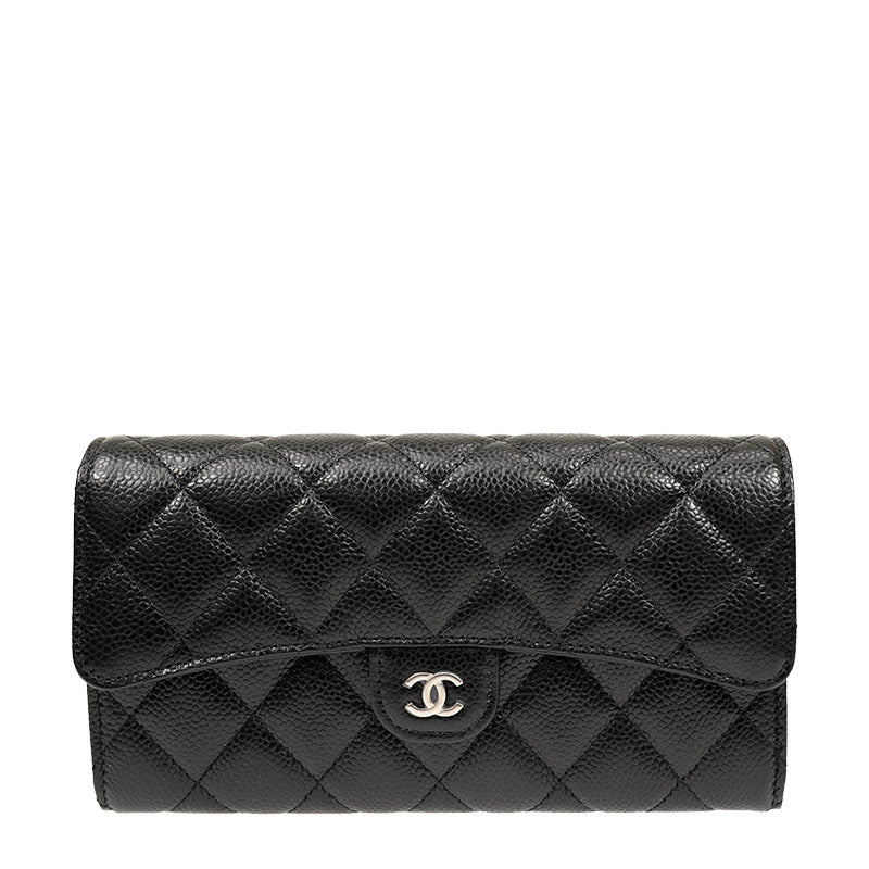 Chanel Long Lock Wallet AP0241CBLKSS 265