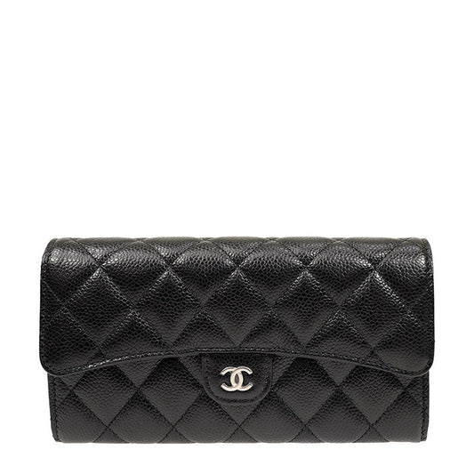 Chanel Long Lock Wallet AP0241CBLKSS 265