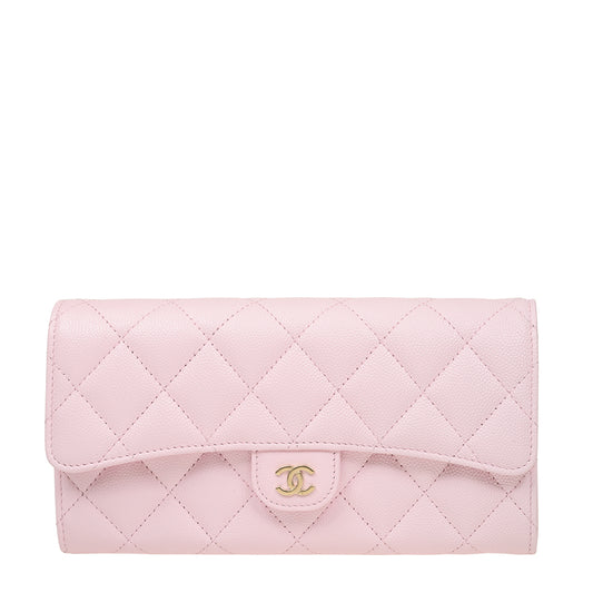 Chanel Long Button Wallet AP0241CPKGP 1797