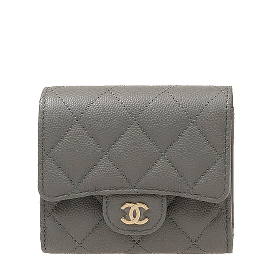 Chanel Short Button Wallet AP0712CGYGP 1224