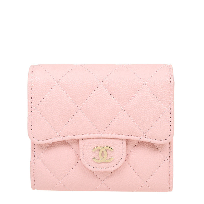 Chanel Short Button Wallet AP0712CPINKGP 1562