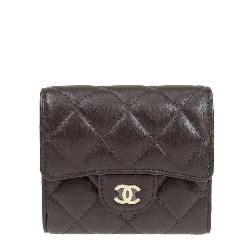 Chanel Short Button Wallet AP0712LBRNGP 5417