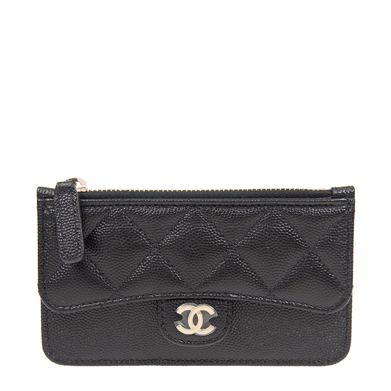 Chanel Long Zipper Wallet AP0767CBLKGP 4719