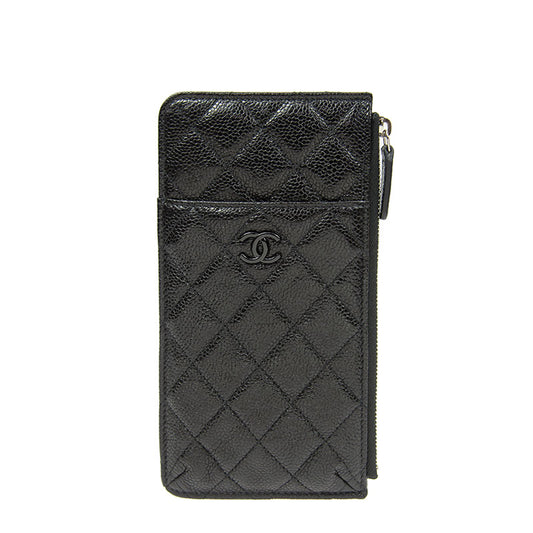 Chanel Long Zipper Wallet AP1422CBLKBLK 1729