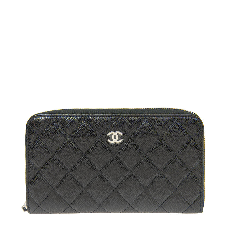 Chanel Long Zipper Wallet AP1648CBLKSS 1555